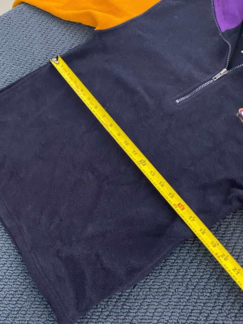 Vintage Reebok Quarter-Zip Fleece - Picture 8 of 9
